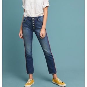 Pilcro relaxed straight high-rise jeans. Size 26